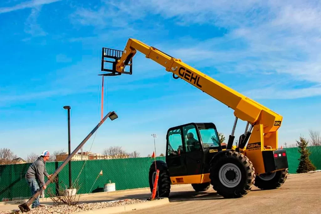Telehandler repair