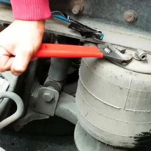 Semi truck air bag replacement, general mechanic.