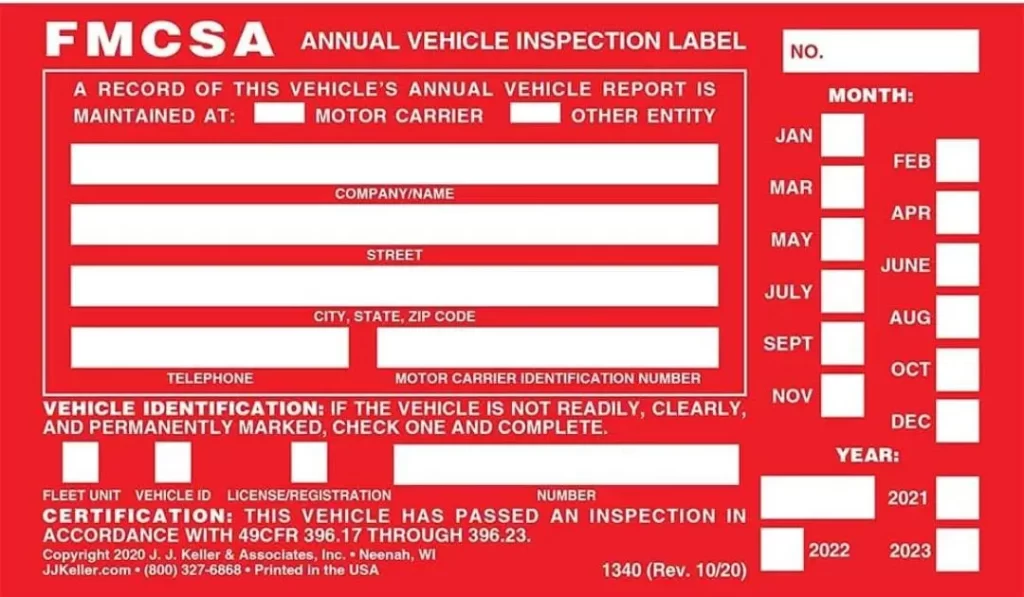 DOT Inspection